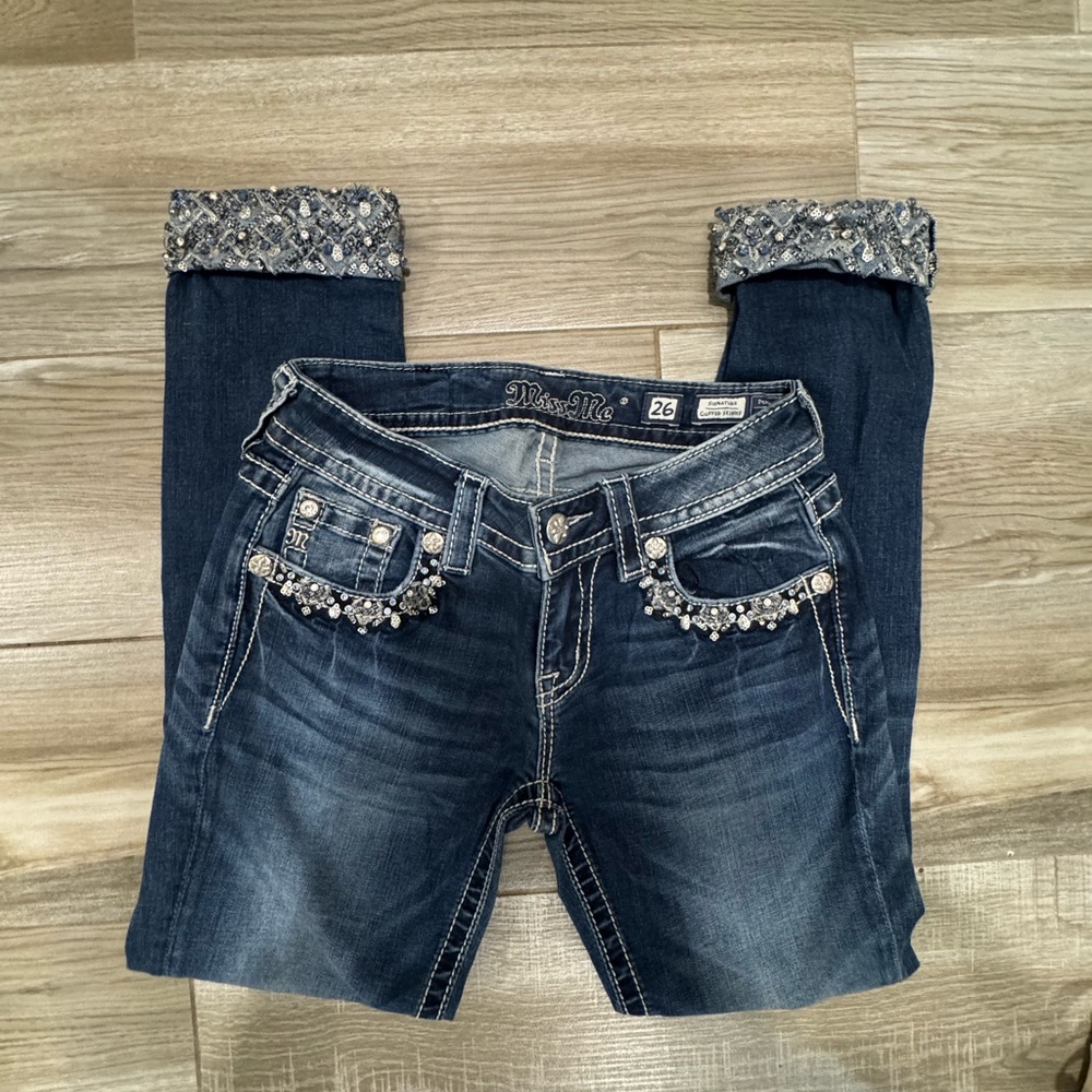 Miss me skinny jeans size 26